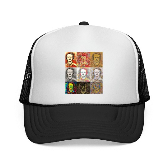 Unique Portrait Reveals Young Edgar Allan Poe Trucker Caps