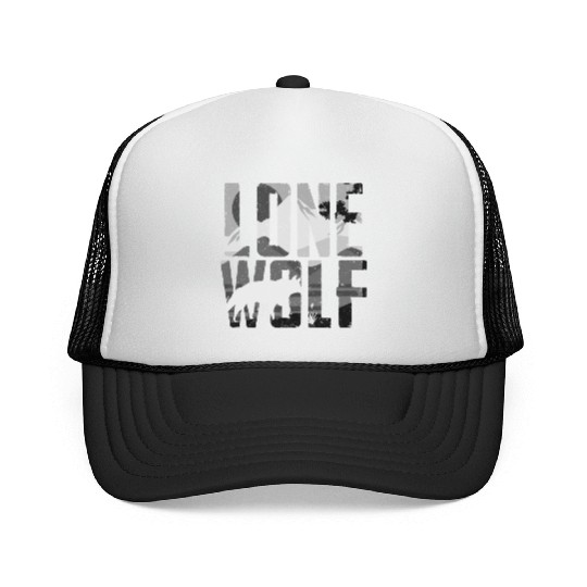 Lone Wolf Gift Trucker Caps