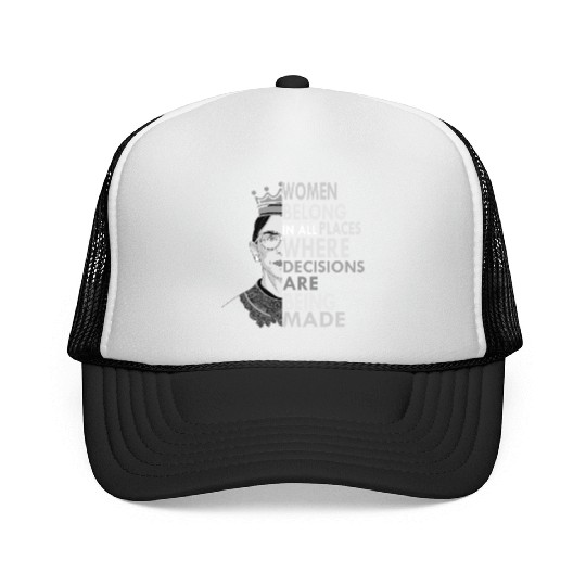 Ruth Bader Ginsburg Trucker Caps