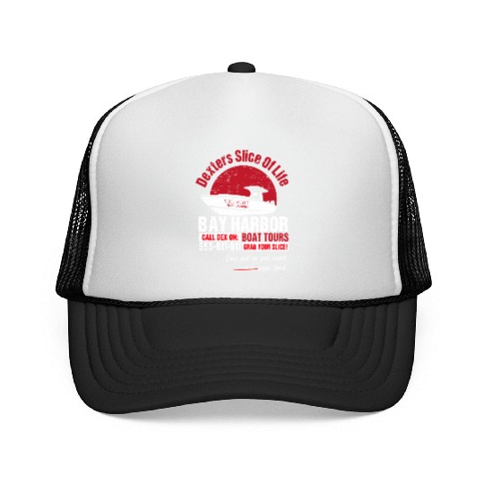 Cool Dexter Bay Harbor Boat Tours Trucker Caps