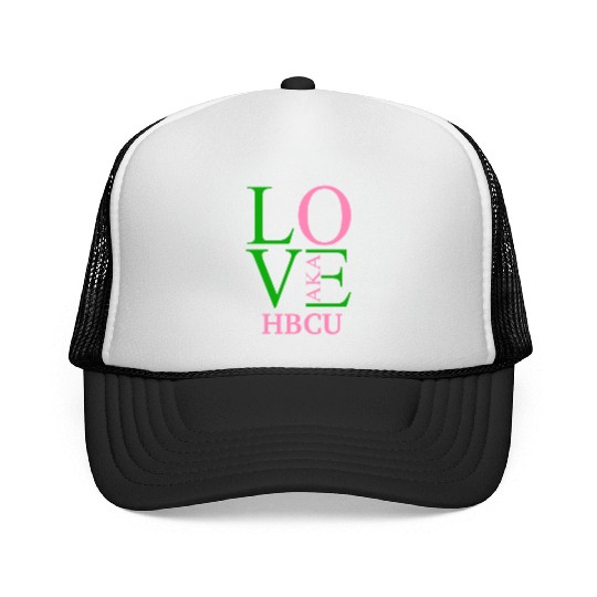 Hbcu Love Aka Paraphernalia For Soror Aphla Access Trucker Caps
