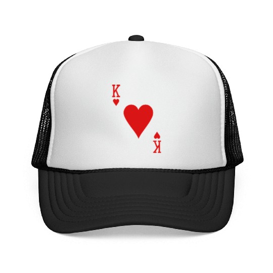 King of Hearts Halloween Costume Trucker Caps