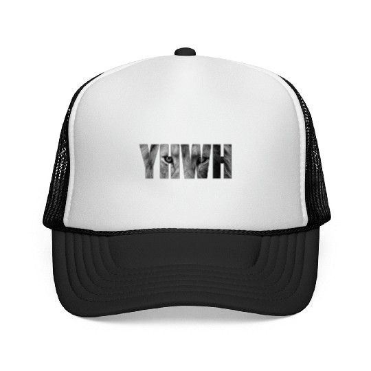 YHWH Yahweh God Lion Gift Trucker Caps