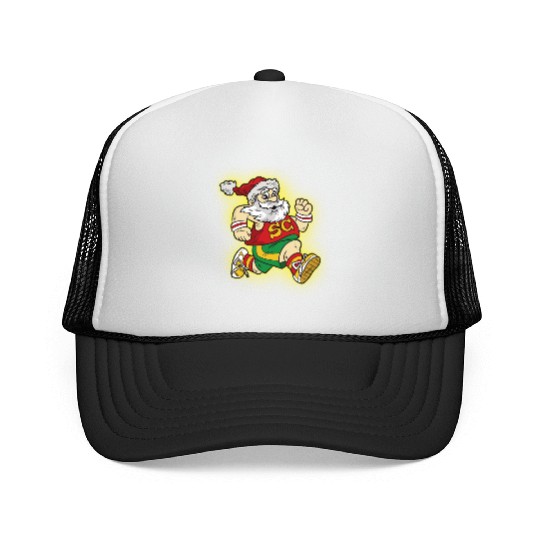 Santa Claus Marathon Trucker Caps