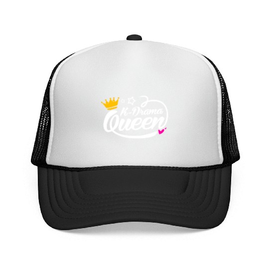 Kdrama Lover Korean Drama Fan Queen Mom Daughter Trucker Caps