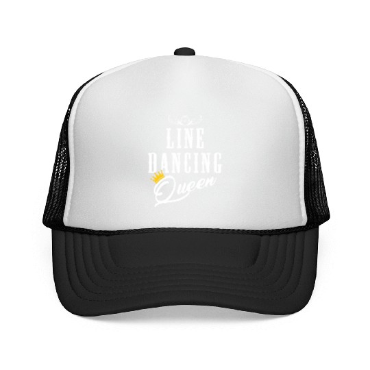 Line Dancing Cowgirl Queen Line Dance Woman Trucker Caps
