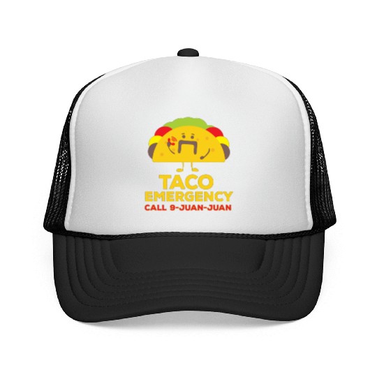 Funny Mexican Tacos Trucker Caps