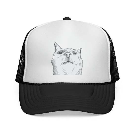 Cat Dad Cat Lover Catmom Cat Mom Cats Trucker Caps