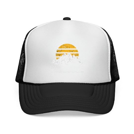 Cades Cove Great Smoky Mountains Trucker Caps