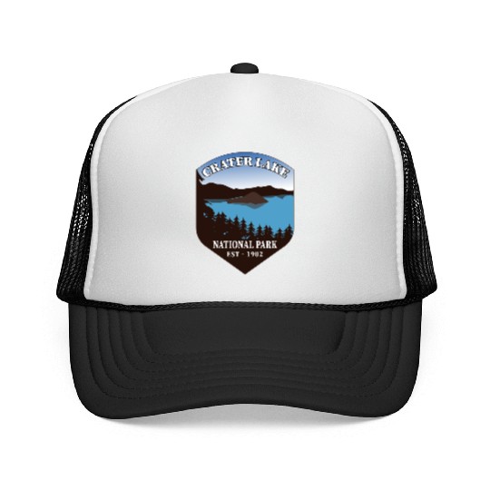 Crater Lake National Park Trucker Caps