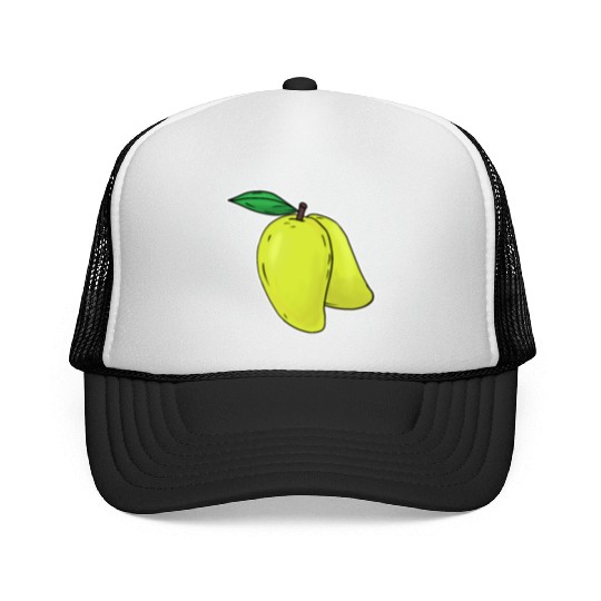 Mango hand drawn fruits summer Trucker Caps
