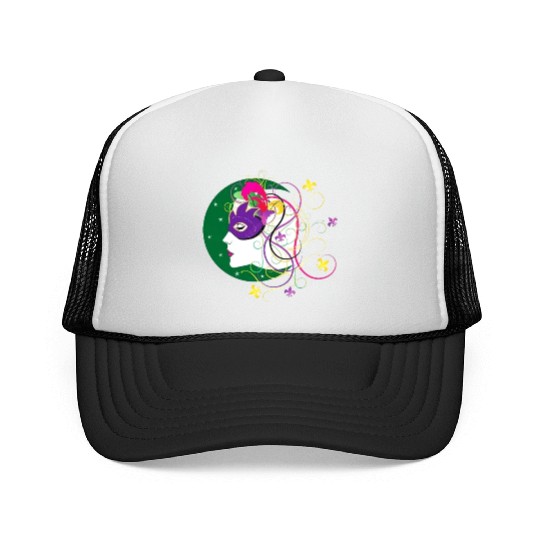 krewe of Nyx - Mardi Gras New Orleans Carnaval Trucker Caps