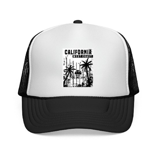 California West Coast Trucker Caps