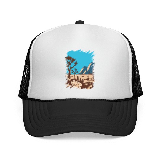 Joshua Tree National Park California Trucker Caps