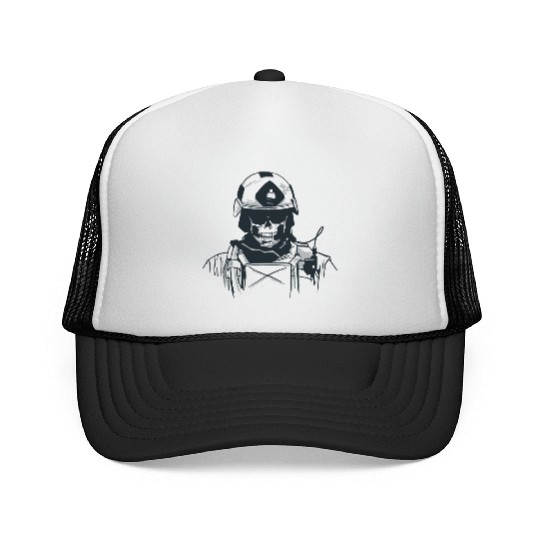 Special Forces Skull Trucker Caps