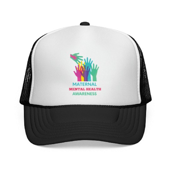 Maternal Mental Health Awareness, postpartum healt Trucker Caps