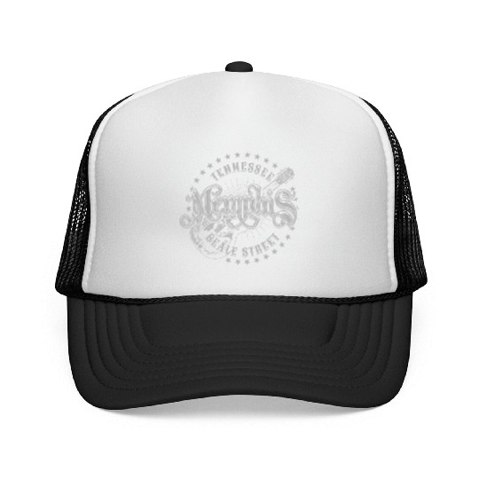 Memphis Tennessee Beale Street Trucker Caps