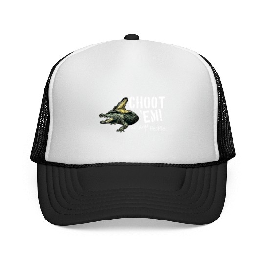Swamp People Choot Em birthday christmas gift Trucker Caps