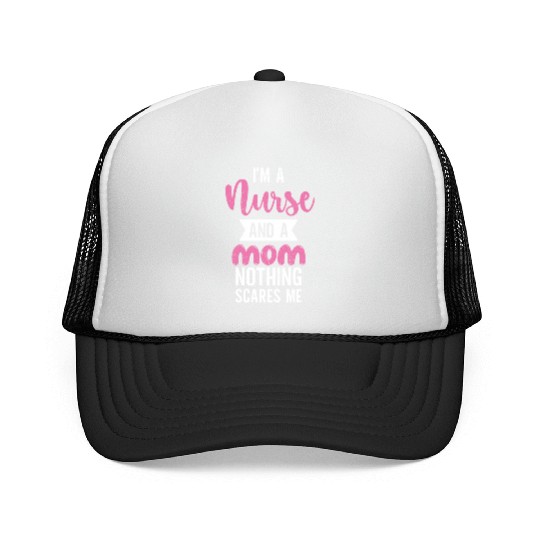 Nursing Registered Nurse Mom RN Trucker Caps