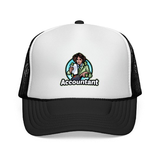 Accountant - Count your Money Trucker Caps