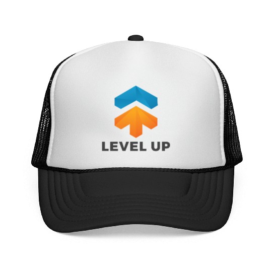 level up Trucker Caps