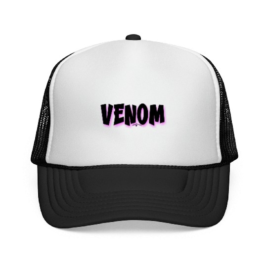 Venom | Neon Hot Pink Shadow Trucker Caps
