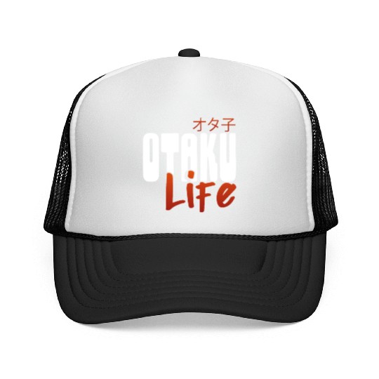 Fun Otaku Life Gift Otaku Lifestyle Gift Trucker Caps