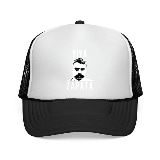Viva Emiliano Zapata Mexican Revolution Hero Trucker Caps