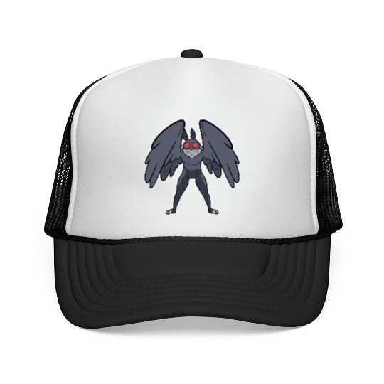 Mothman Mythical Creatures Folklore Cryptid Trucker Caps
