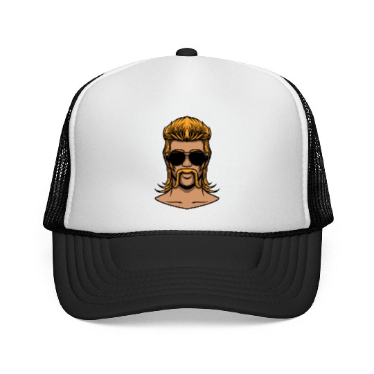 Mullet Pride Redneck Trucker Caps