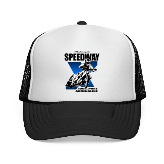 Motorcycle Speedway Racing Trucker Caps