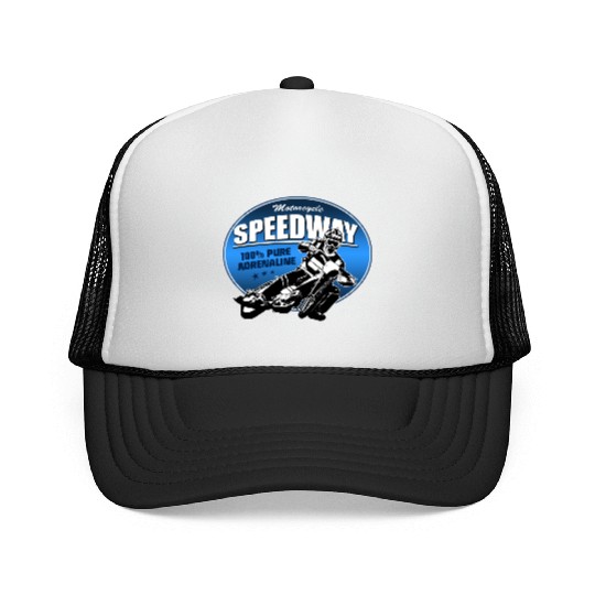 Motorcycle Speedway Racing Trucker Caps