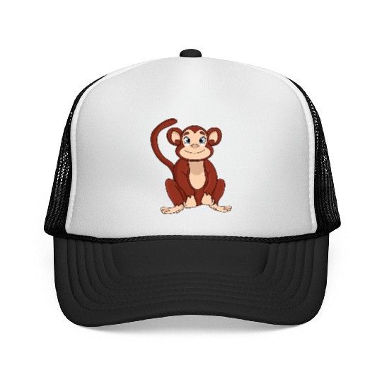 Monkey Trucker Caps