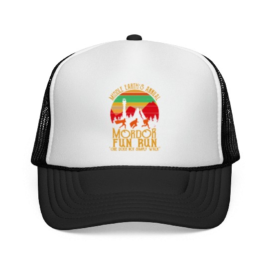 Mordor Fun Run One läuft nicht einfach Vintage Trucker Caps