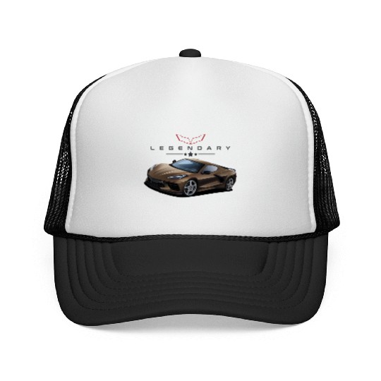 Bronze American Supercar Trucker Caps