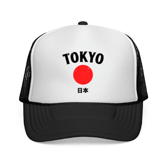Tokyo, Japan Trucker Caps