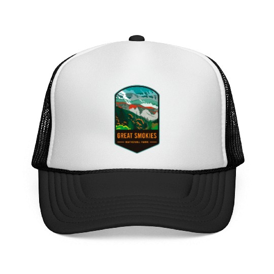 Great Smoky Mountains National Park Trucker Caps