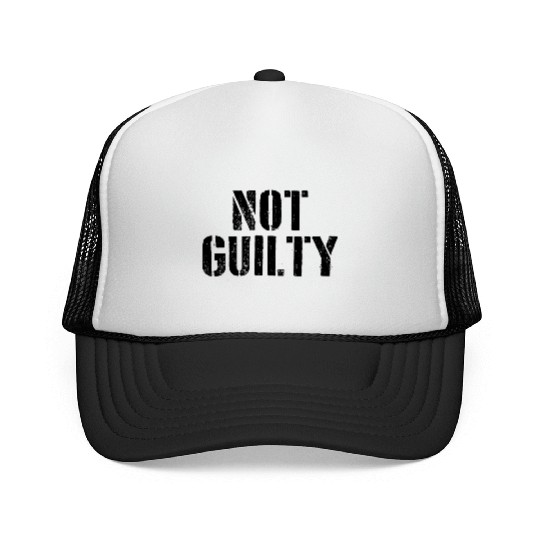 Not Guilty Trucker Caps