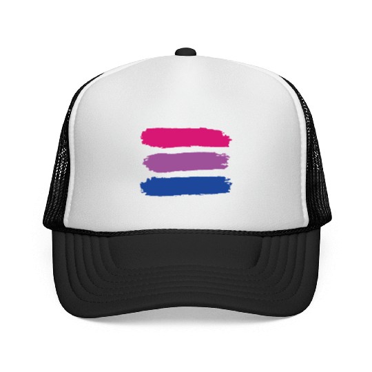 Bisexual Pride Trucker Caps