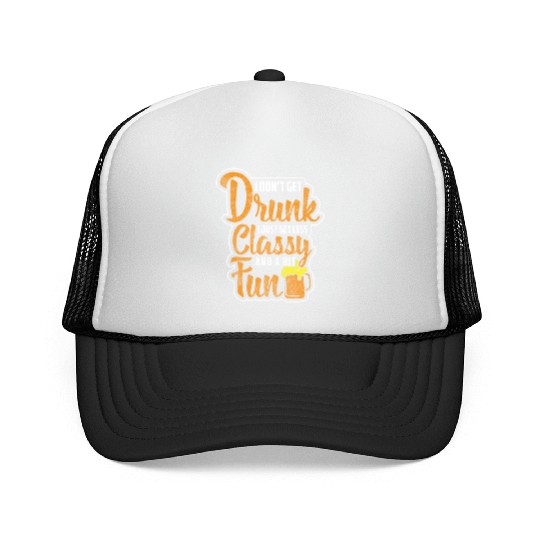 Partying Fun Vodka Bachelor Trucker Caps