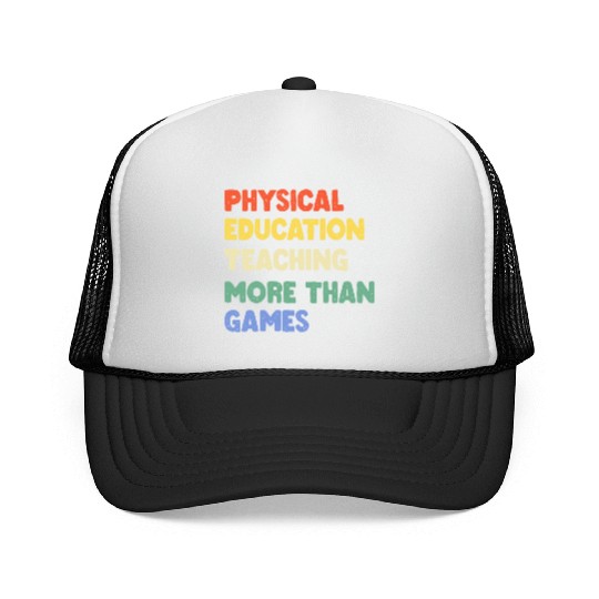 Physical Education Phys Ed Teacher Trucker Caps