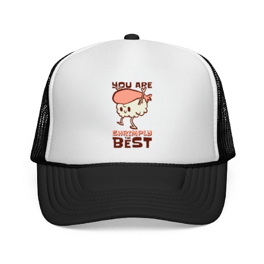 Asian Food Sushi Shrimp Food Sushi Lover Trucker Caps
