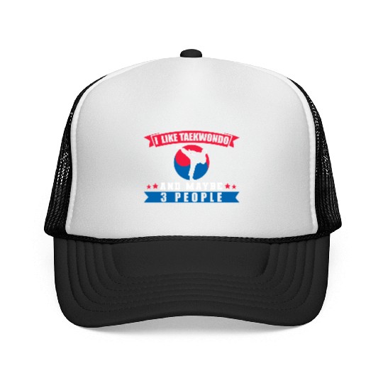 TKD Korean Martial Arts Tae Kwon Trucker Caps