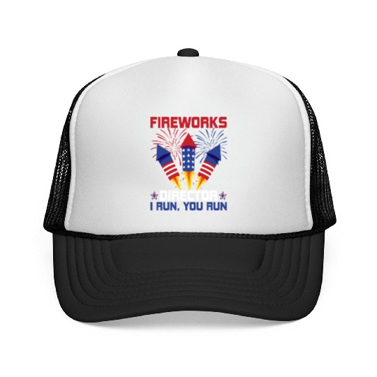 Fireworks Director Trucker Caps