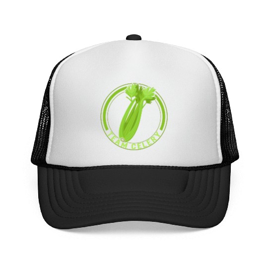 Celery Vegetable Trucker Caps, Team Celery Trucker Caps,
