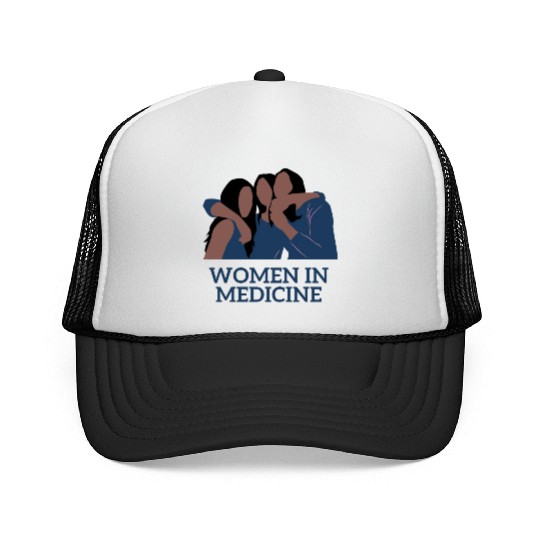 Women in medicine-Designs of women medical doctors Trucker Caps