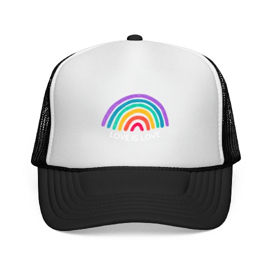 Love is Love Trucker Caps