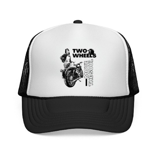 motorcycle addicted essential Trucker Caps