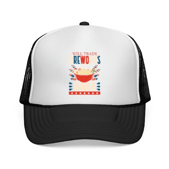 Will Trade Fireworks For Ramen | Ramen Lover | Trucker Caps