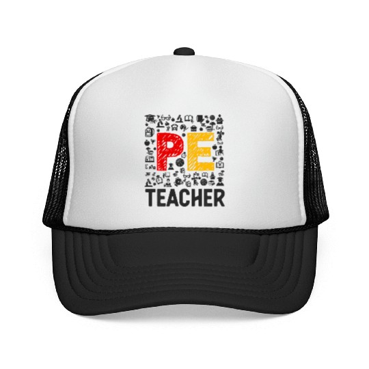 Physical Education Teacher PE Teacher Trucker Caps